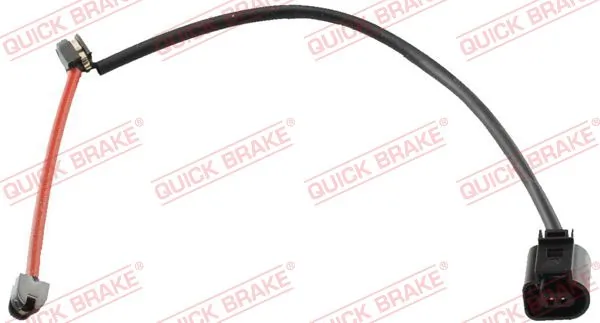 Warning Contact, brake pad wear